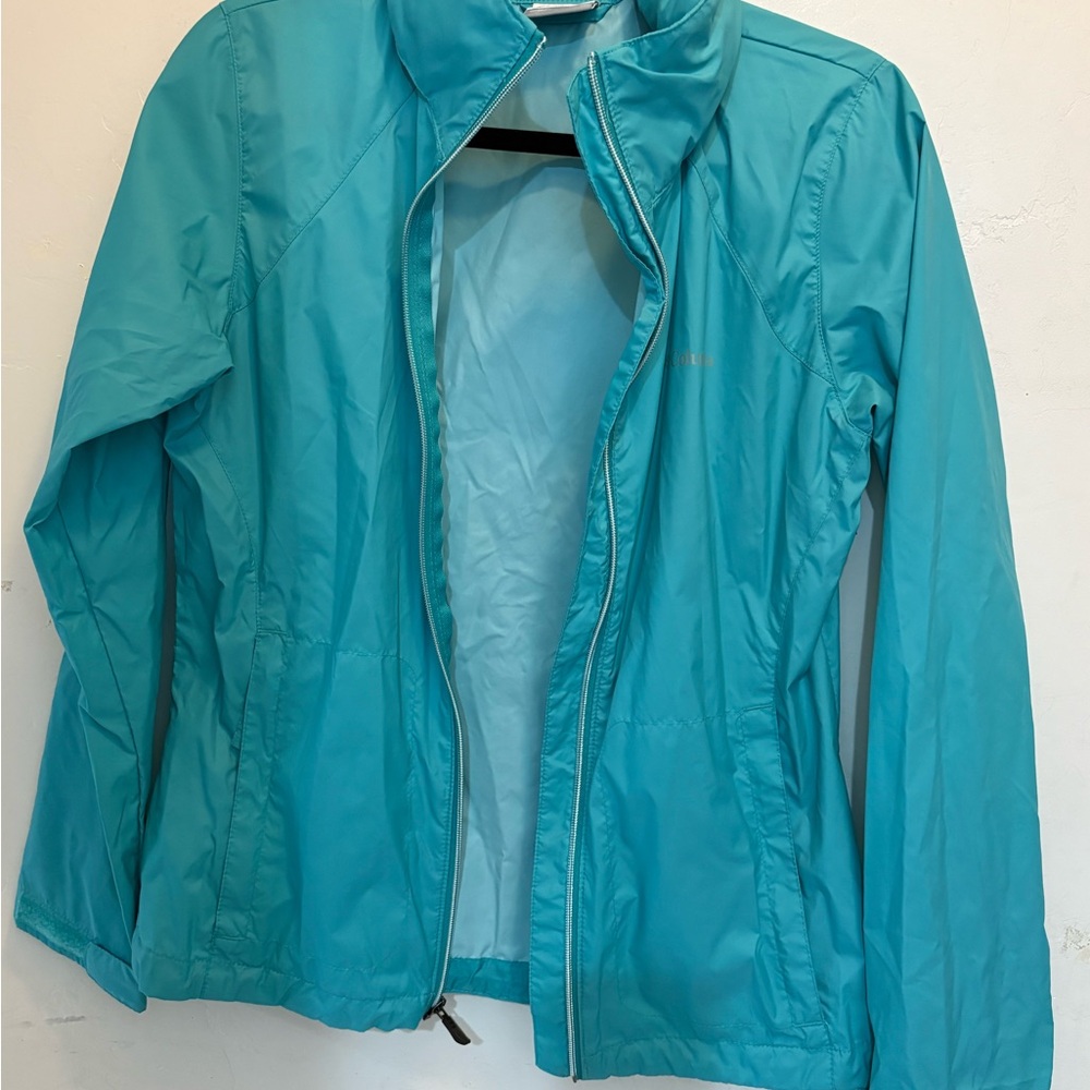 Columbia Aqua Blue Jacket
